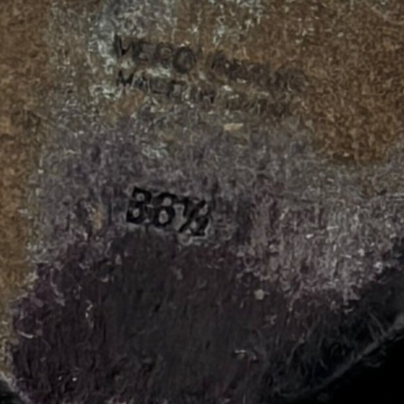 Lindsay Perry Suede Kitten Heels With Pink Rhinestone Stars Women's 36 1/2 US 6 - Picture 7 of 7